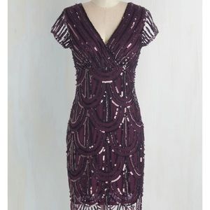 Women’s Purple Sequin Dress